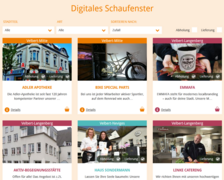 digitales Schaufenster, Einzelhändler, Gastronomen, Velbert